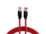Efb-Elektronik Cavo Patch RJ45 Cat.6A S/Ftp Pur Draka UC900 TM21 Rosso 1M Produttore: Efb Elektronik (K8048PUI1)