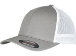 Flexfit 6511RM | Flexfit Trucker Recycled Mesh Cap - Colore: Grigio/Bianco - Taglia: L/Xl