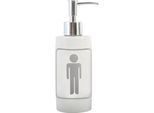 Msv Distributore Di Sapone In Ceramica "H"" Bianco"