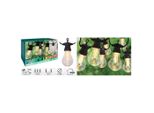Progarden Catena Di Luci Da Giardino A Led 10 Lampade 3,2 V