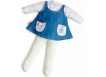 Berjuan Bambola Vestiti Ragazze 38 Cm Pe Blu/Bianco