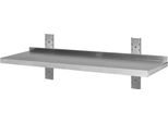 Mensola Da Parete In Acciaio Inox, 1 Ripiano, 60X40