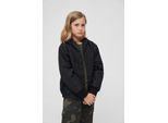 Brandit Bambini Giacca A Vento Frontzip Nero, 122/128