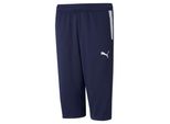 Puma Teamliga Bambini Allenamento 3/4 Pantaloni Blu Scuro Taglia 164