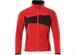 Giacca In Pile Traffic Rosso/Nero, Taglia 3XL Mascot 18303-137-20209