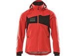Giacca Hard Shell Traffic Rosso/Nero, Taglia L Mascot 18301-231-20209