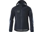 Giacca Hard Shell Nero-Blu, Taglia L Mascot 18301-231-010