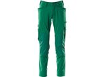 Pantaloni Mascot, Tasche Al Ginocchio, Pantaloni Ultimate Stretch Taglia 82C50, Verde