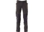 Pantaloni Mascot, Tasche Al Ginocchio, Pantaloni Ultimate Stretch Taglia 82C66, Nero