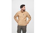 Brandit Giacca In Pile Ripstop Camel, Xl