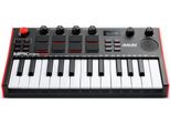 Akai Mpk Mini Play MK3 Control Keyboard Pad Controller Midi Usb Black, Red