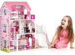 Casa Delle Bambole In Legno Con Ascensore Xxl Scivolo Ecotoys