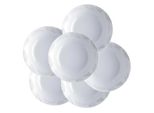 Piatto Fondo, Melamina, 19 Cm, Bianco Marino - Set Di 6 Series Living