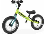 Yedoo Tootoo - Balance Bike Per Bambini Da 1,5 Anni, Con Pneumatici 12/12, Freno E Manubrio Regolabile, Certificata Lime