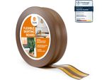 Quest Battiscopa In Pvc Autoadesivo 32X23Mm, 15M, Battiscopa Morbido, Flessibile, Bronzo