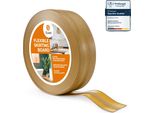Quest Battiscopa In Pvc Autoadesivo 32X23Mm, 10M, Battiscopa Morbido, Flessibile, Quercia