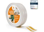 Quest Battiscopa In Pvc Autoadesivo 32X23Mm, 25M, Battiscopa Morbido, Flessibile, Betulla
