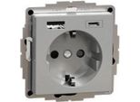 Presa Schuko Merten Con Caricatore Usb MEG2367-0460 (MEG2367-0460)