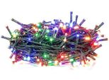 Retlux Rxl 206 Catena Di Natale 100LED, Timer: 6/18 H, Lunghezza Totale Cavo 15 M, Lunghezza Cavo Illuminato 10 M, Lunghezza Cavo 5 M, Colore Luce Multicolore, Protezione Ip 44