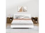 Comodini 2 Pz. Marrone Miele 50X34X50 Cm In Legno Di Pino Massiccio