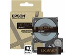 Epson C53S672095 Schriftband Lk LK-5BKP C53S672095, 18 Mm Gold Auf Schwarz