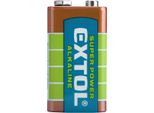 Batterie Alcaline, 1 Pezzo, 9V (6LR61)