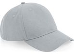 Beechfield B62N | Cappello A 5 Pannelli In Cotone Organico Cotone Organico - Colore: Grigio Chiaro - Taglia: Unica