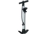 Manometro Per Pompa Da Bicicletta Dresco 52 Cm Valvola Dunlop, Presta, Schrader Argento