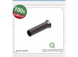 Ghiera Quadrios 22C472, 0,34 Mm², Non Isolata, 100 Pezzi
