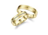 Trauring MARRYA Edelstahl Ringe Trauringe Eheringe Partnerringe Gr. 68, herren ring, gold, Fingerringe, Damen, 68, Edelstahl