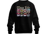 Thug Life Buddy The Elf Grinch - Maglia Natalizia Unisex, Nero, M