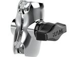 Ram Mounts Chrome Ram Dbl Sockt Arm (RAM-B-201-ACHU)