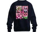 Holly Jolly Christmas Movies Pink Christmas Movie - Christmas Xmas Maglia Natalizia Unisex, Navy, L