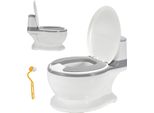 Vasino Per Bambini Yakimz Vasino Per Bambini Per Neonati E Bambini Trainer Per La Toilette Vasino Per Bambini Design Delicato Con Funzione Anti-Scivolo Con Coperchio Del Contenitore Rimovibile E Suono