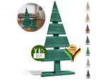 Be4Nature Abete In Legno Altezza 60 Cm Piedi Larghezza 27 Cm Albero Di Natale Alternativa Decorazione Natalizia Abeti In Legno Piccoli Dyi Verde