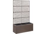 Aiuola Da Giardino Tidyard Con Recinzione, 3 Vasi, Fioriera, Fioriera, Fioriera, Fioriera, Fioriera, Orto, Traliccio Per Giardino, Patio,