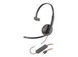 Poly Cuffie Monoaurali Blackwire 3210 Con Connettore USB-C