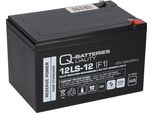 Q-Batteries 12LS-12 F1 12V 12Ah Batteria Al Piombo / Agm Vrla Con Vds
