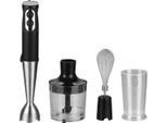 Frullatore A Immersione Feel Maestro MR-567 Nero Argento 1000 W