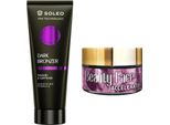 Soleo Tan Technology Terra Abbronzante Scura + Vaso Di Bellezza Per Il Viso
