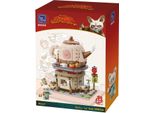 Pantasy 86507 Kungfu Panda Street View-Shifu's Tea Stall Mattoncini A Morsetto 300+Pcs Set Di Costruzioni Giocattolo-New-Ovp