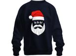 Ho Ho Ho Babbo Natale - Regalo Di Natale Maglione Di Natale Unisex, Navy, L