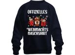 Divertente Bradipo Che Fa Merenda - Regalo Di Natale Maglione Di Natale Unisex, Navy, Xl