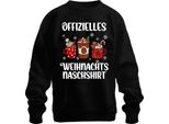 Divertente Bradipo Che Fa Merenda - Regalo Di Natale Maglione Di Natale Unisex, Nero, M