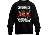 Divertente Bradipo Che Fa Merenda - Regalo Di Natale Maglione Di Natale Unisex, Nero, L