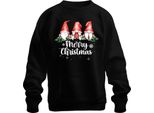 Buon Natale Gnomo Di Natale Gnomo Di Svezia - Regalo Di Natale Maglione Di Natale Unisex, Nero, L