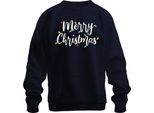 Luci Fatate Di Natale - Regalo Di Natale Maglione Di Natale Unisex, Navy, M