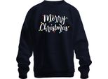 Luci Fatate Di Natale - Regalo Di Natale Maglione Di Natale Unisex, Navy, 3XL