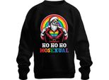 Ho Ho Ho Hosexual Lgbtq Santa - Regalo Di Natale Maglione Di Natale Unisex, Nero, Xxl