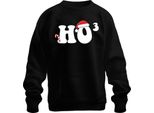 Insegnante Di Matematica Ho Ho Ho - Regalo Di Natale Maglione Di Natale Unisex, Nero, 3XL